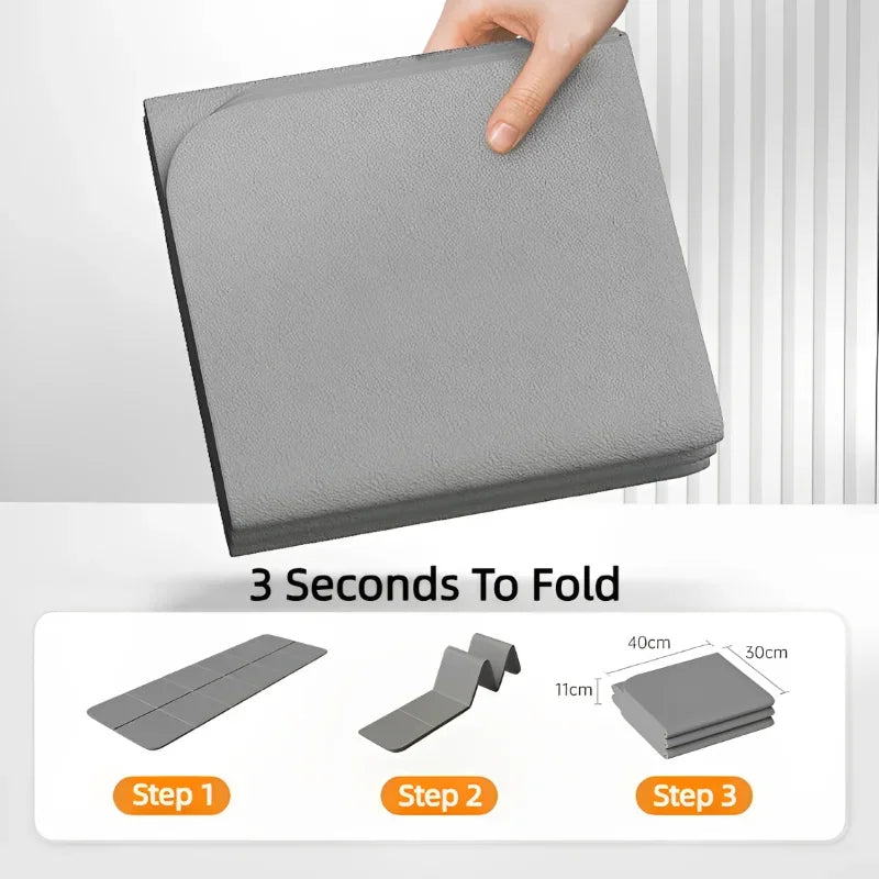 Compact Folding Yoga Mat