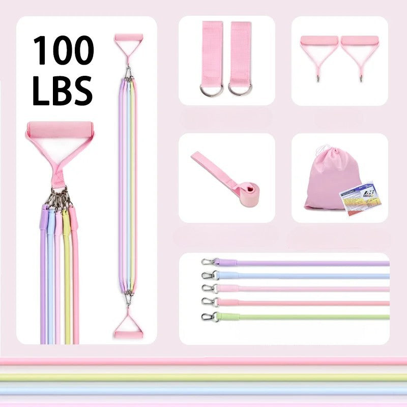 Pilates Bar Resistance Band Kit